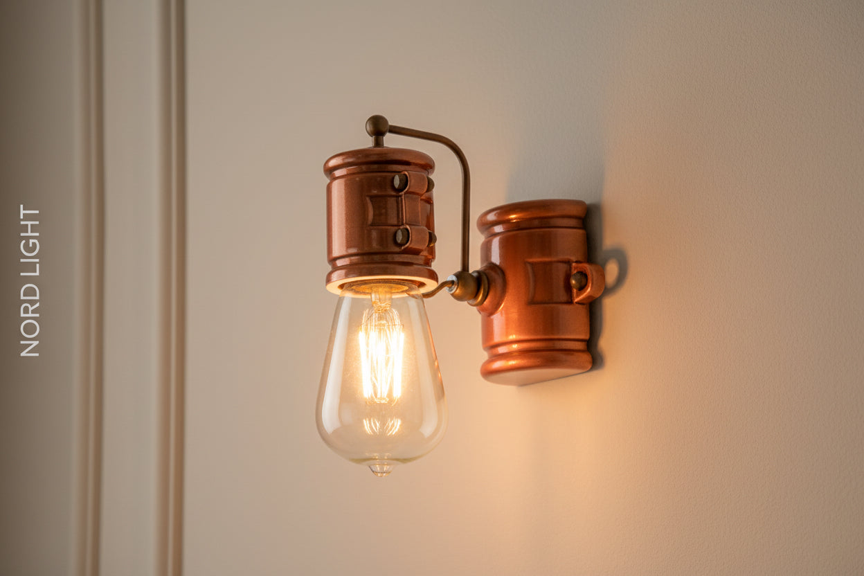 קרמיקה 26 VINTAGE – מנורת קיר דקורטיבית מקרמיקה