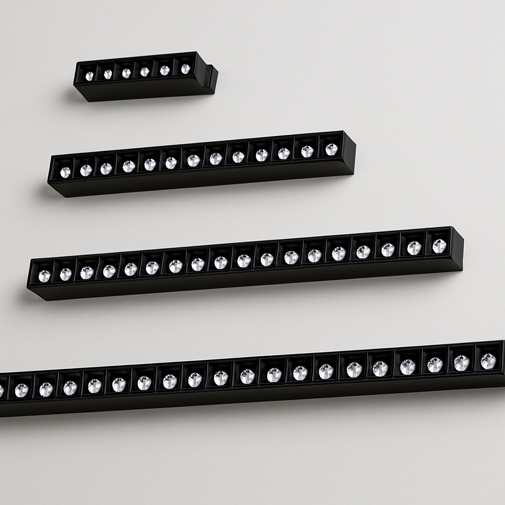 סדרת גופי תאורה שקועים קו אפס – עדשות PRO