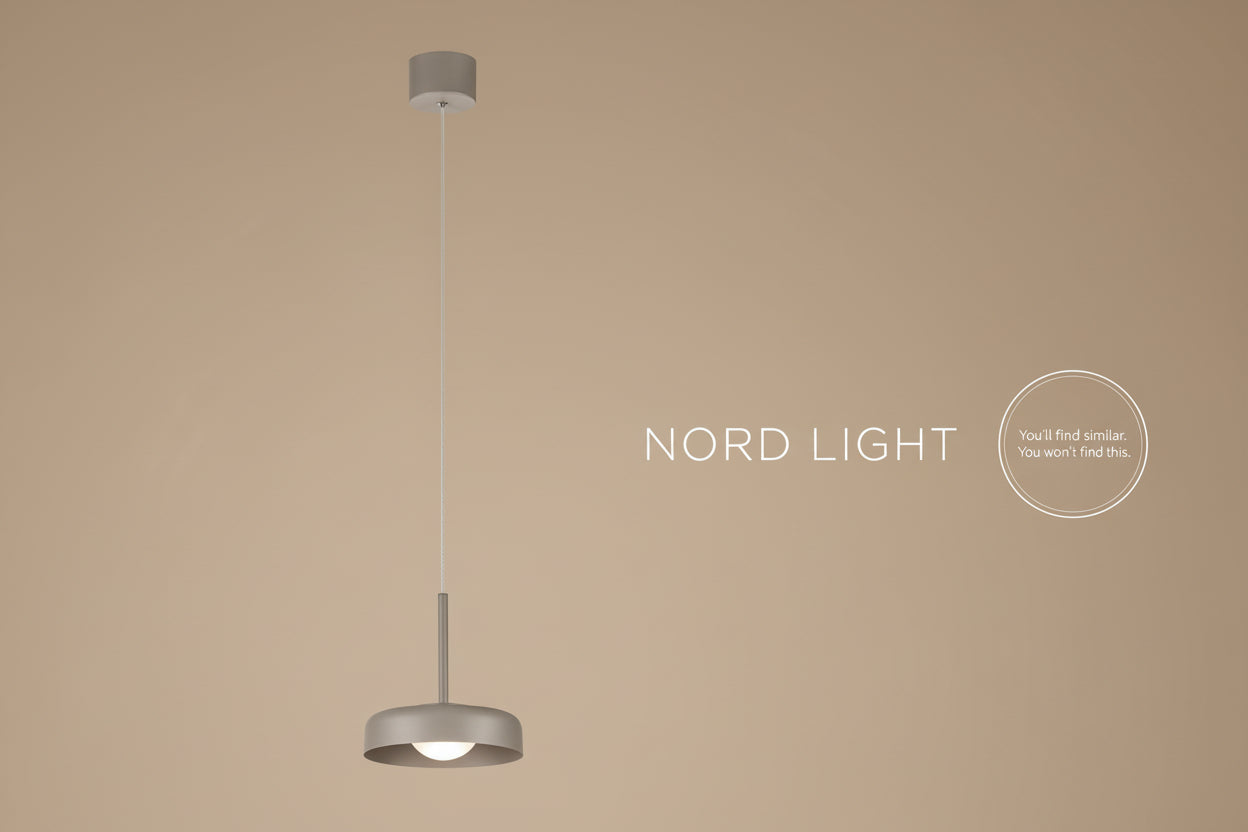 מנורת תלייה NORDIC SOFT FLOW – סדרת LED מינימליסטית