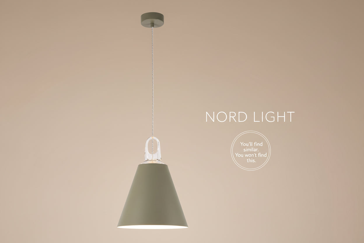 מנורת תלייה NORDIC SHAPE – סדרת גופים מודרניים ב־3 עיצובים