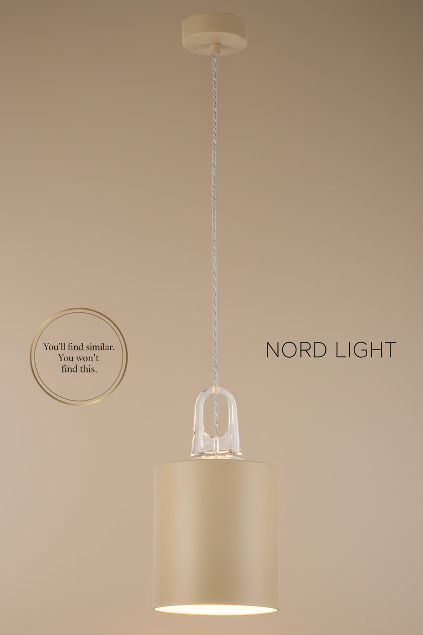 מנורת תלייה NORDIC SHAPE – סדרת גופים מודרניים ב־3 עיצובים