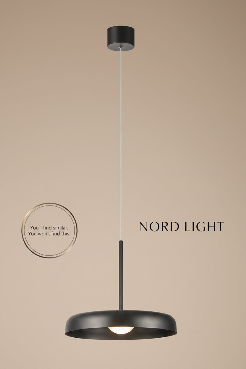 מנורת תלייה NORDIC SOFT FLOW – סדרת LED מינימליסטית