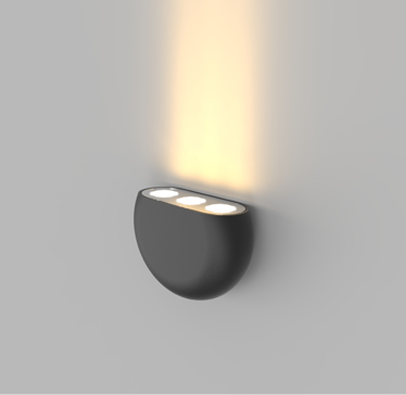 גוף תאורת קיר חוץ “לינאה” LED חד-כיווני