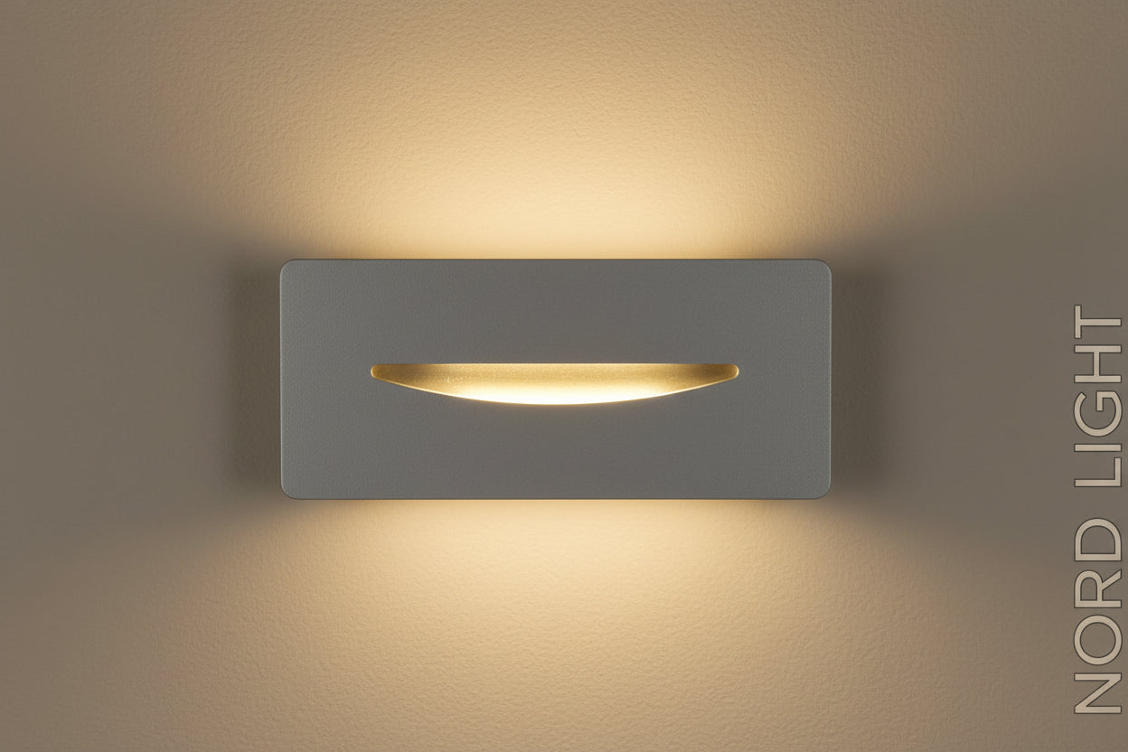 שקוע קיר LED אדריכלי דגם NORD STEP 7365