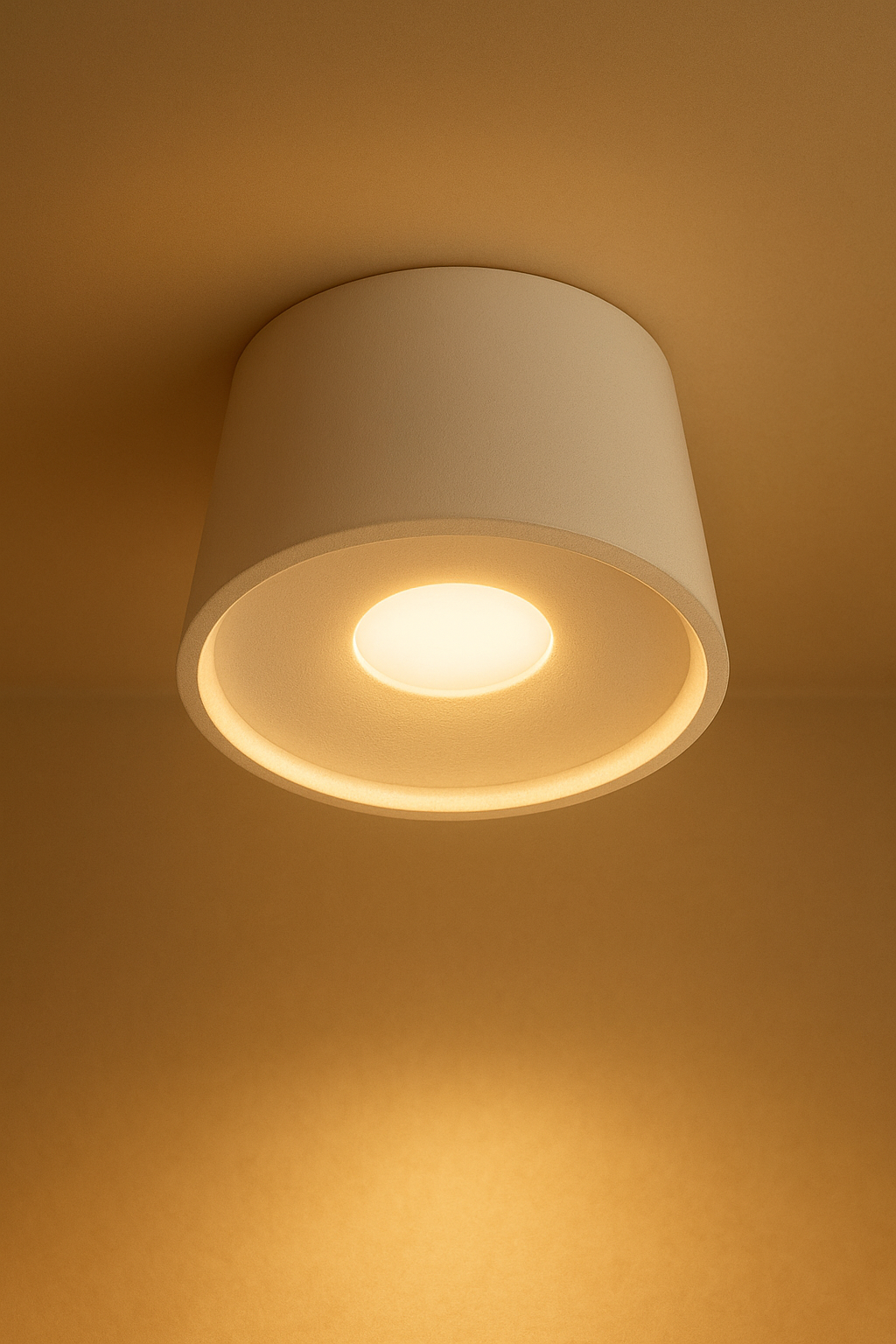 צילינדר עדשה – גוף תאורה מודרני 12W LED בעיצוב מינימליסטי