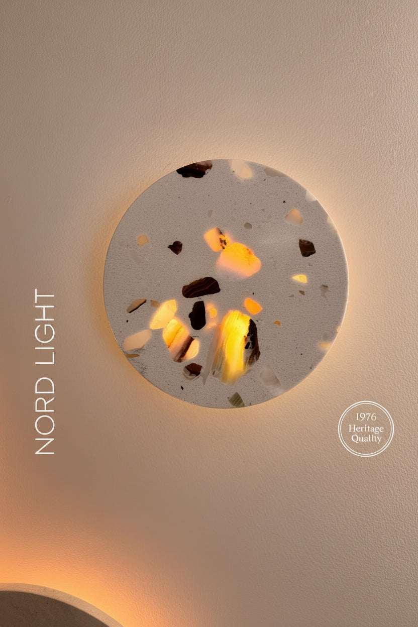 מנורת קיר STONE LIGHT DISC