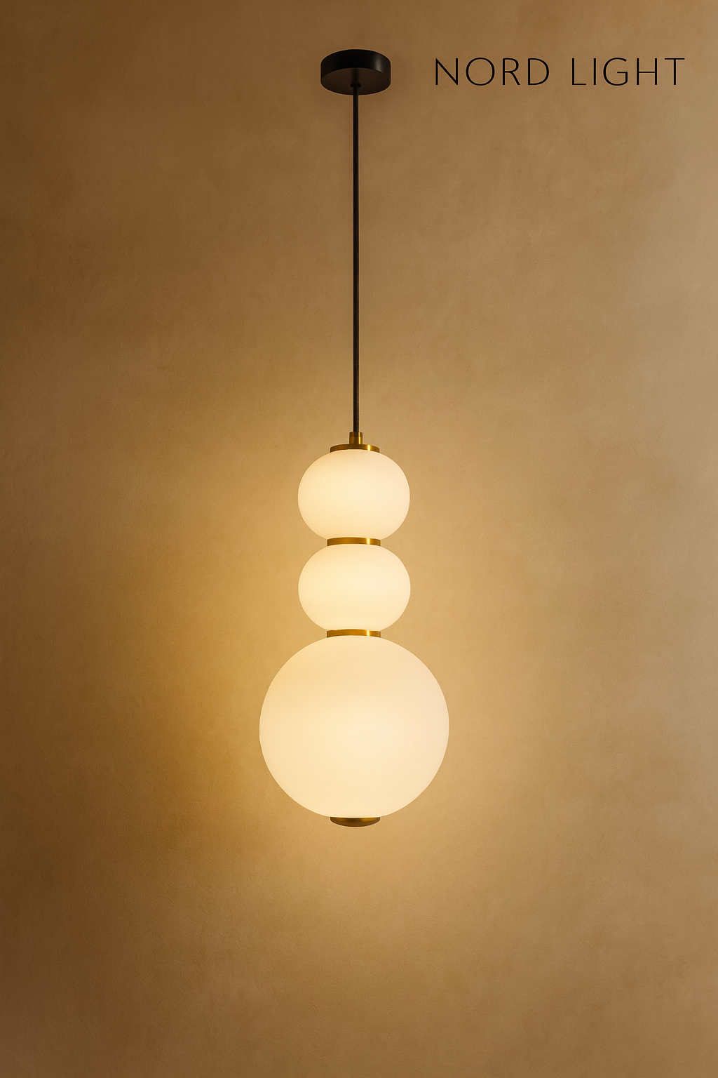 תליית זכוכית מעוצבת מסדרת “אופאל” – דגם 2