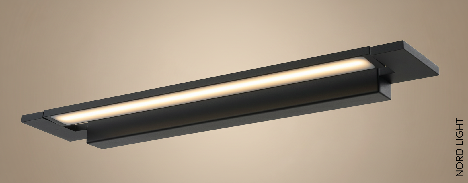 RUKUN LINEAR PRO IP44 מנורת קיר ארוכה