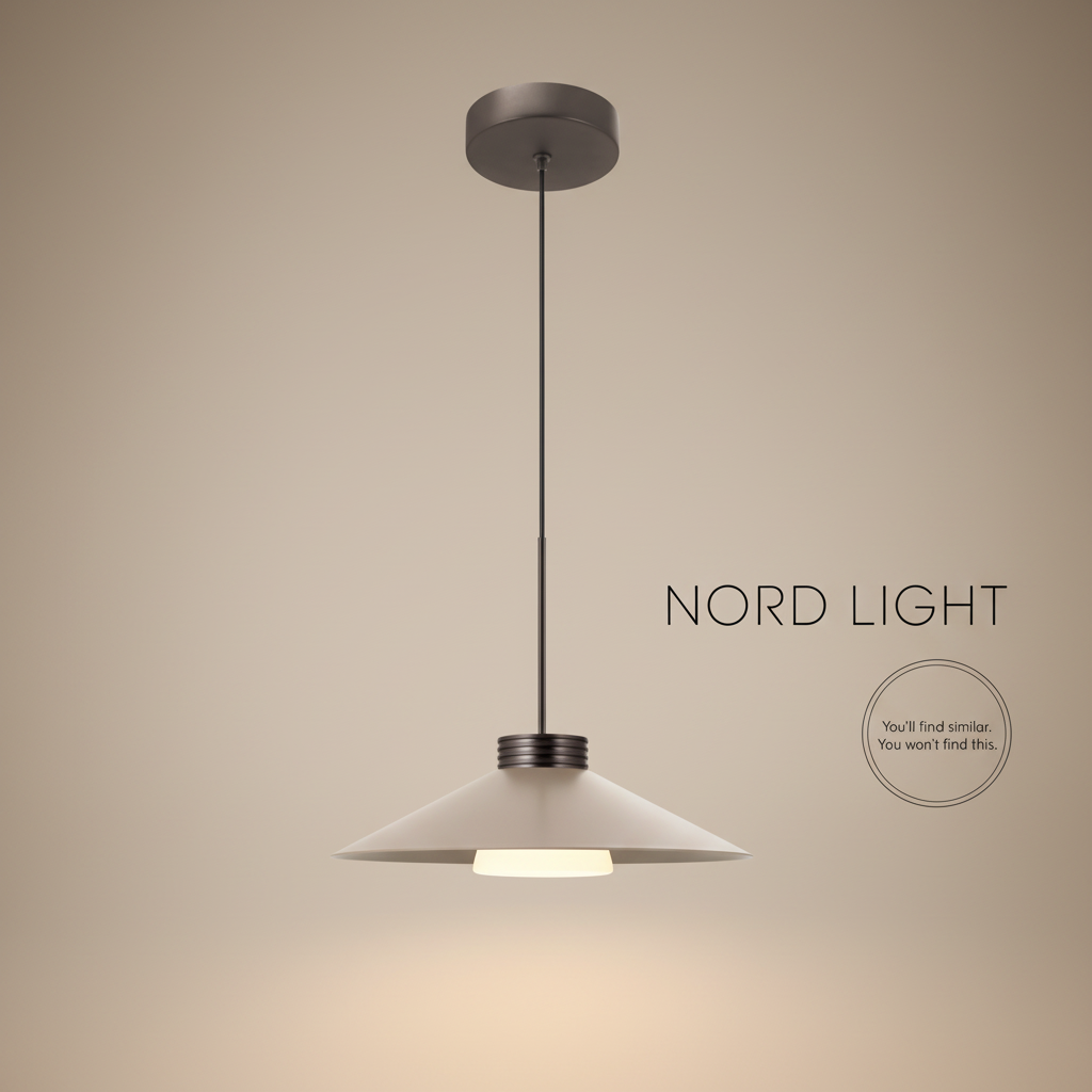 גוף תאורה תלוי NORDICA – מנורת תלייה מעוצבת בסגנון סקנדינבי