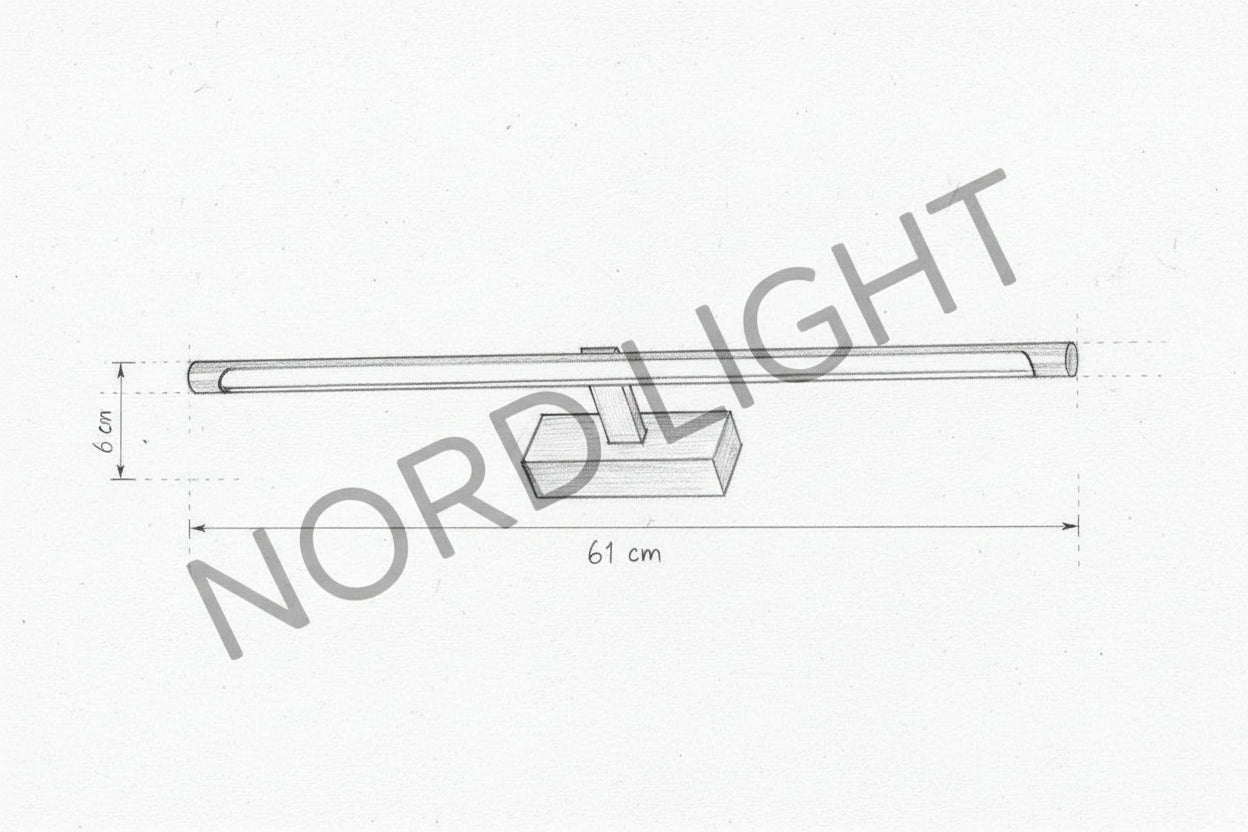 סקיצה מנורת קיר דליה 