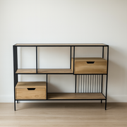 קונסולה מדפים דגם 197– עיצוב מודרני עם נגיעה טבעית