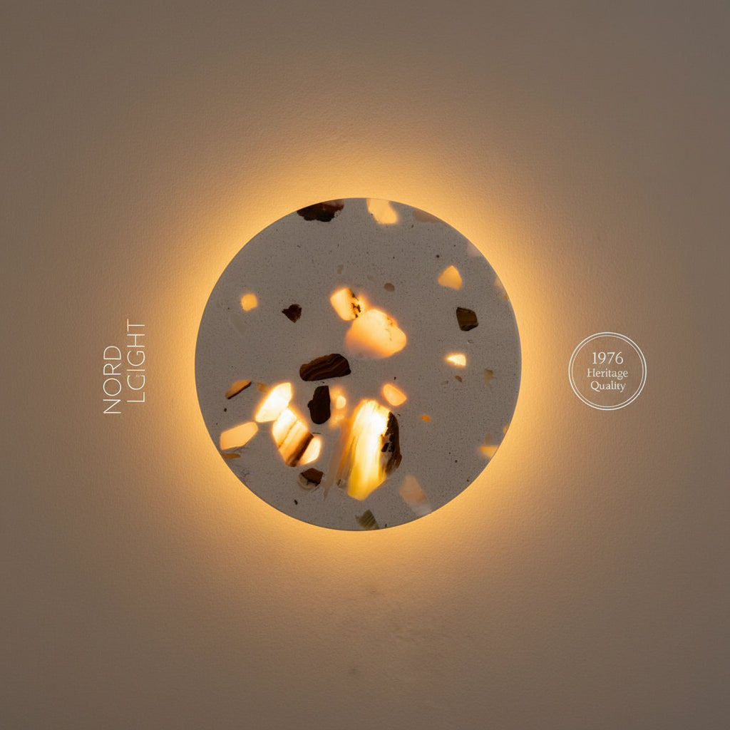 מנורת קיר STONE LIGHT DISC