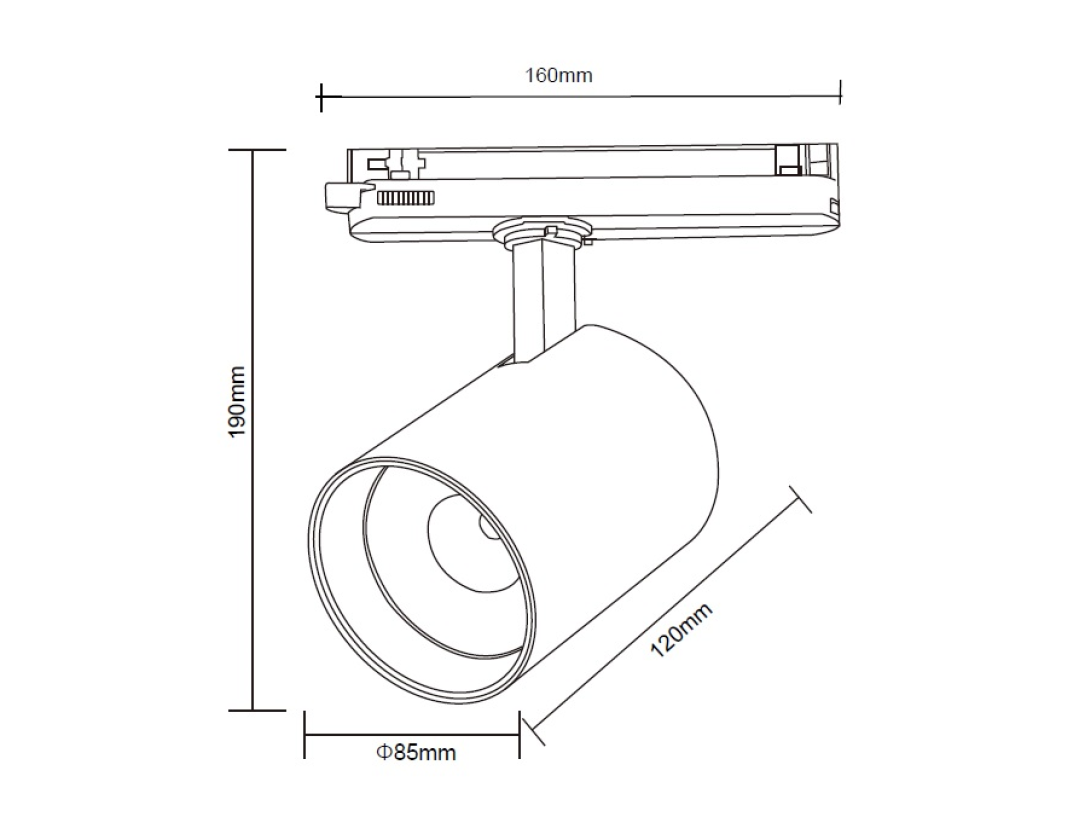 סדרת ספוטים DRON – עיצוב מודרני, עוצמה מדויקת ואיכות ללא פשרות
