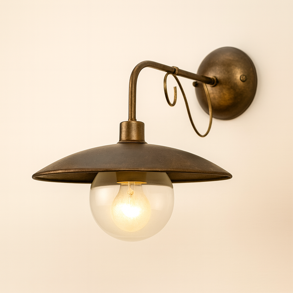 ולנסיה A – מנורת קיר יוקרתית בעיצוב וינטג’ קלאסי