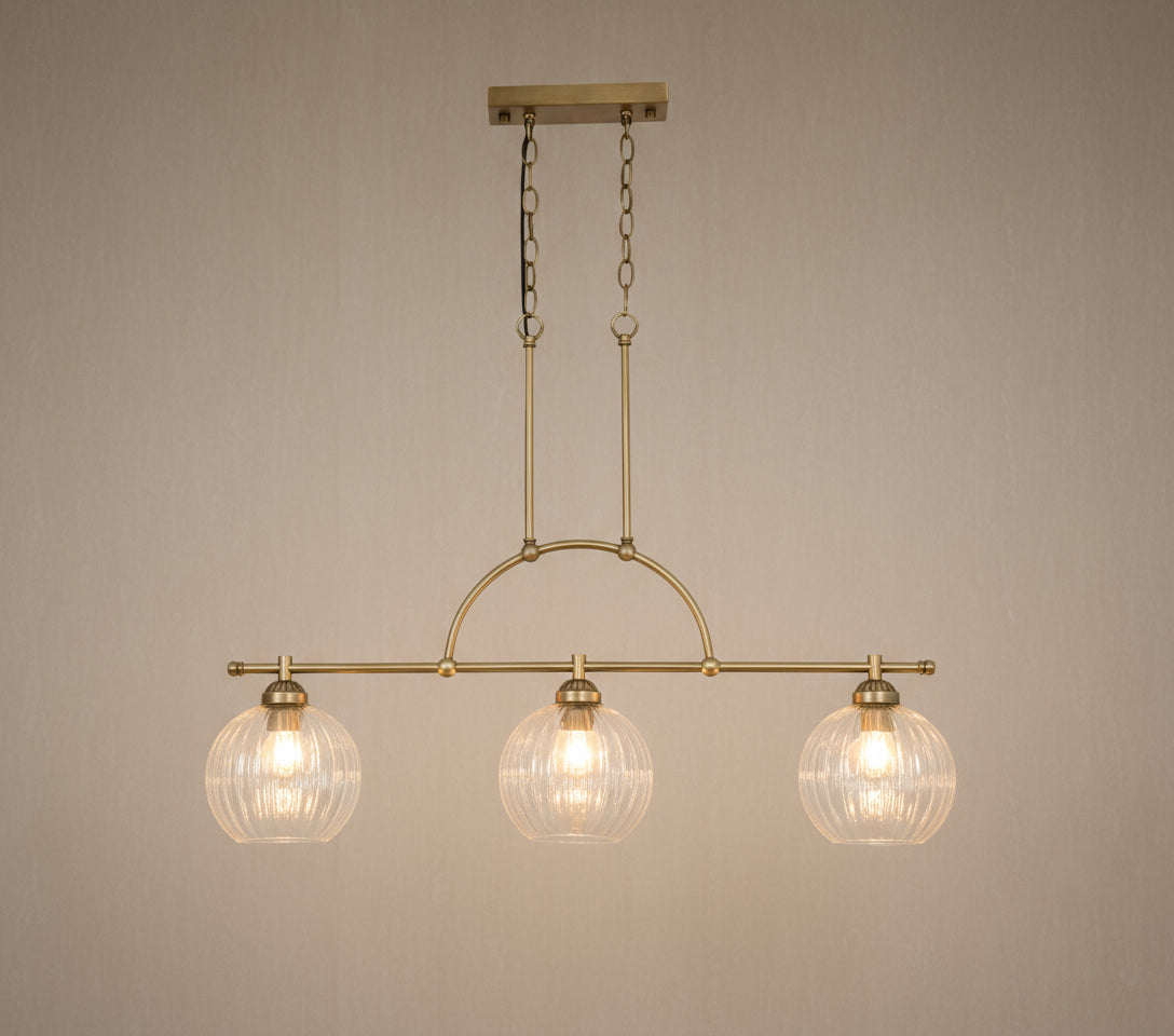 שלישיה זכוכית דפים שקוף