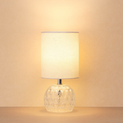 מנורת שולחן דקורטיבית – דגם 464B (קוניאק / שקוף)