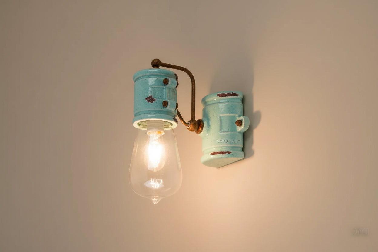 קרמיקה 26 VINTAGE – מנורת קיר דקורטיבית מקרמיקה