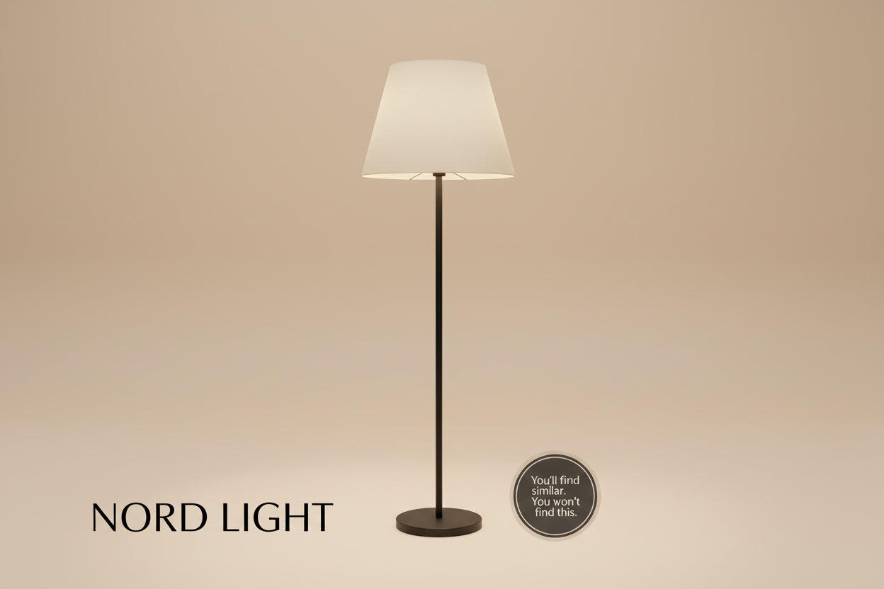 מנורת עמידה LUMINA – מנורת רצפה קלאסית בעיצוב נקי