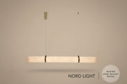 מנורת תלייה ליניארית דמוי שיש 120 ס"מ LED 60W