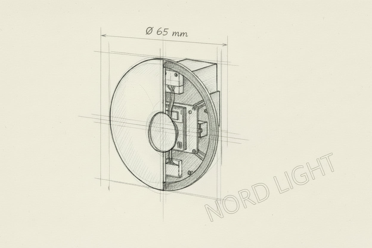 BWY MINI STEP PRO – שקוע קיר מקצועי LED לציון דרך ואווירה