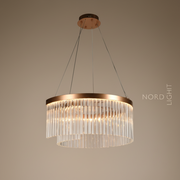 נברשת קריסטל MSOVAV – דגם עגול יוקרתי