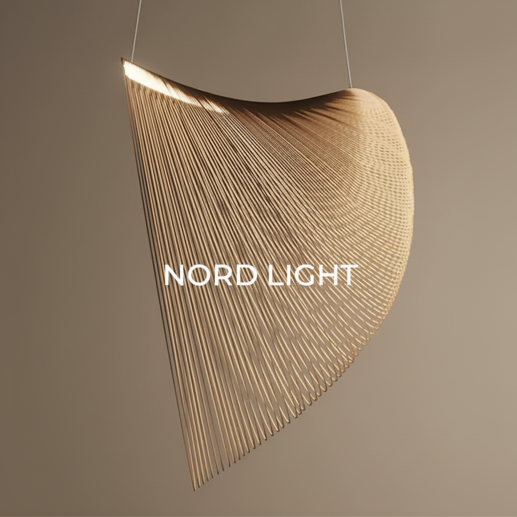 BORA – גוף תאורה אומנותי מעץ