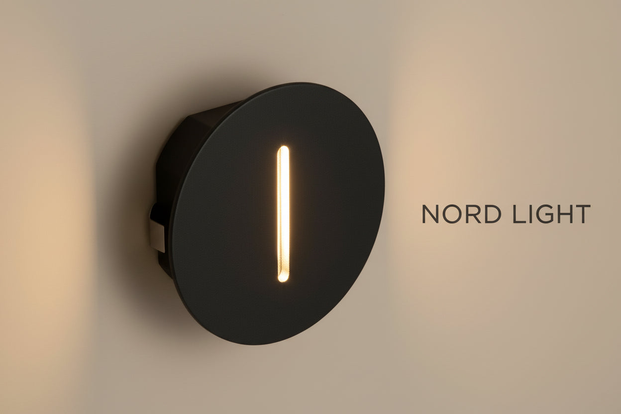 שקוע קיר LED דקורטיבי עגול – דגם LINEO 3