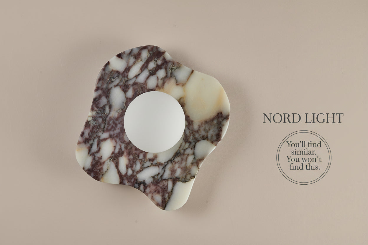 מנורת קיר NORD MARBLE ART : NMA-24 משיש