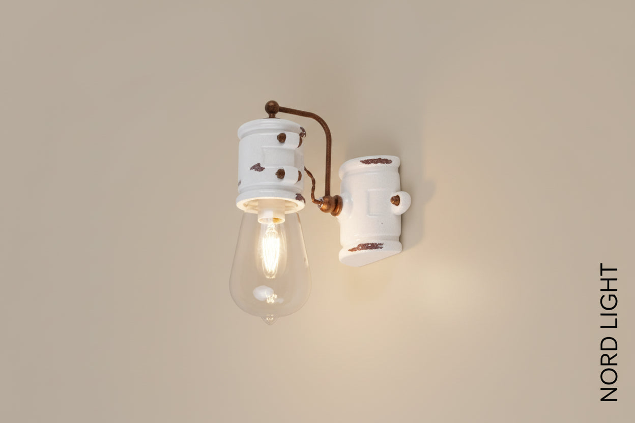 קרמיקה 26 VINTAGE – מנורת קיר דקורטיבית מקרמיקה