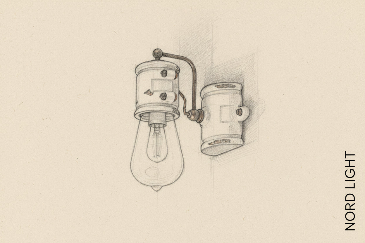 קרמיקה 26 VINTAGE – מנורת קיר דקורטיבית מקרמיקה