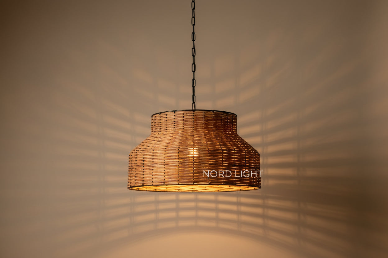 NESTA 60 – מנורת תלייה קלועה לפינת אוכל