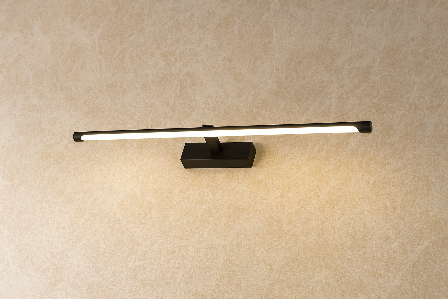 מנורת קיר דליה שחור/פליז