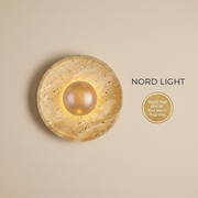 מנורת קיר NORD STONE WOOD