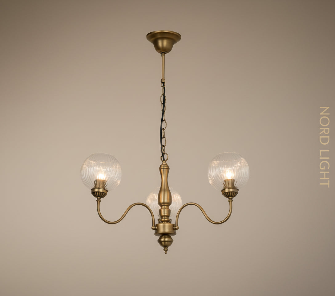 סדרת וינטג’ פליז מושחר – נברשות 3 / 5 / 8 קנים