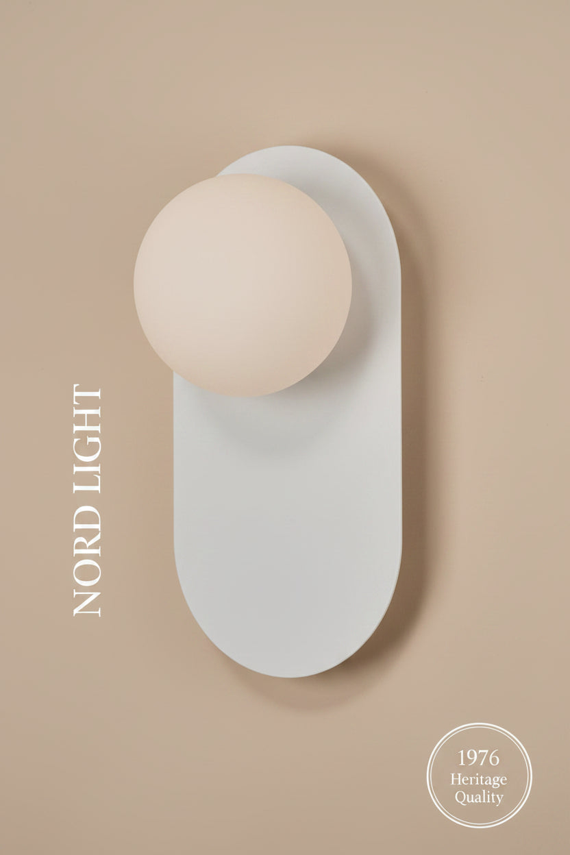 LUNA PILL מנורת קיר כדור זכוכית | 6 צבעים