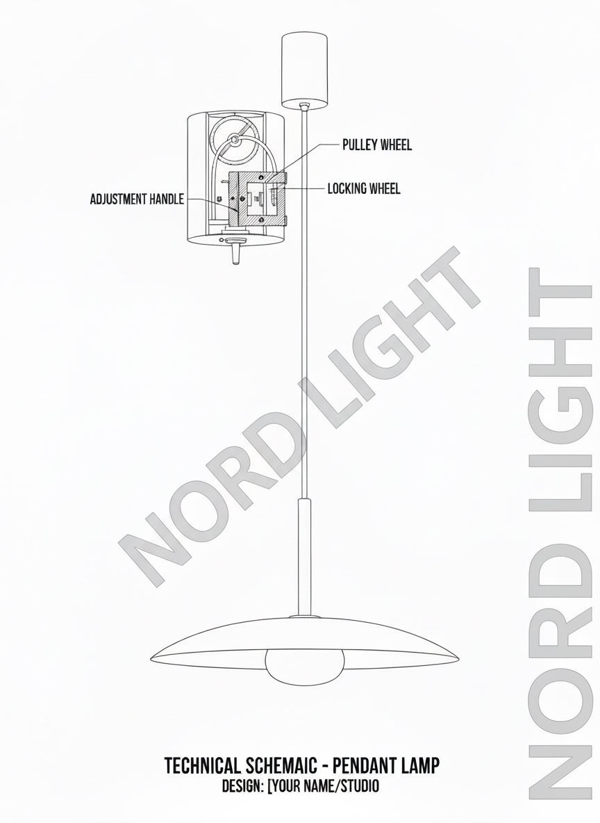 AEROLIGHT 901 – תליית מעוצבת בקוטר 34 או 50 ס”מ | צבעים: לבן, שחור, זהב מיוחד, ירוק טרנדי