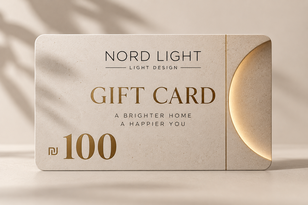 NORD LIGHT Gift Card | כרטיס מתנה