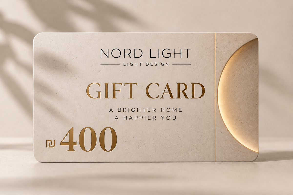 NORD LIGHT Gift Card | כרטיס מתנה