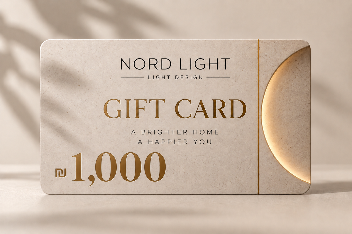NORD LIGHT Gift Card | כרטיס מתנה