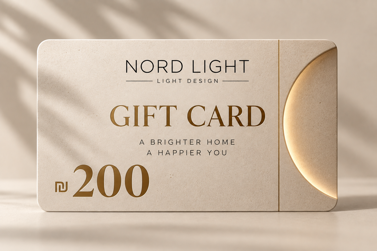NORD LIGHT Gift Card | כרטיס מתנה