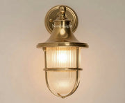 Nord Light Brass Yard 710 | פנס גינה קלאסי מפליז אמיתי