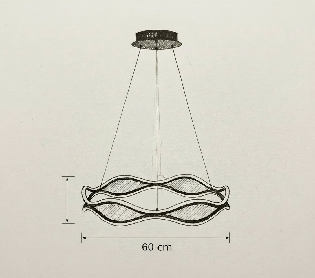 דגם גלוריה – תלוי גלים מעוצב CCT