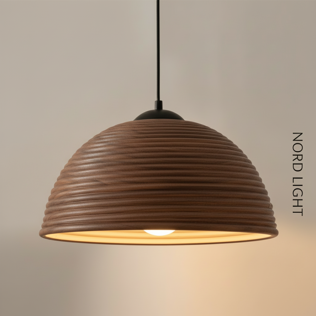 תליית עץ דקורטיבית – דגם WoodDome 50