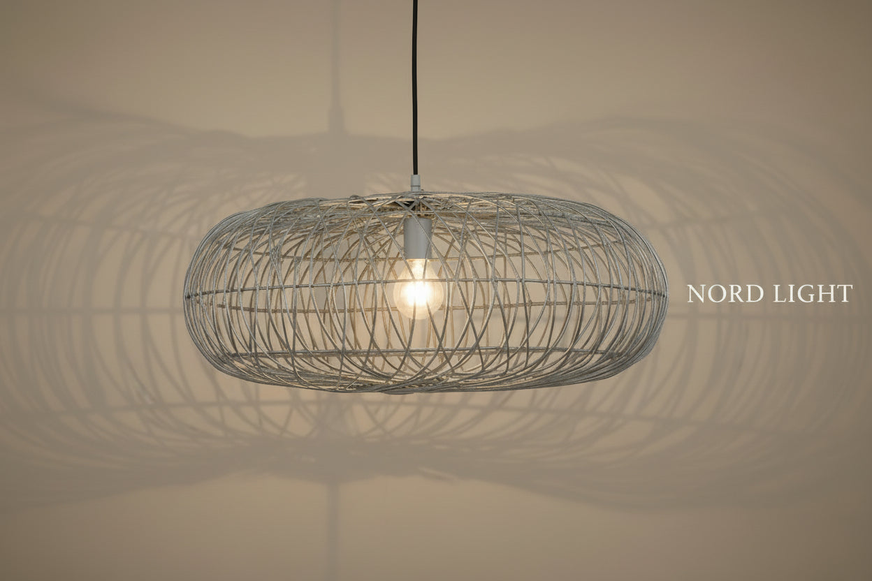 ORBITA 70 – מנורת תלייה מברזל אומנותי