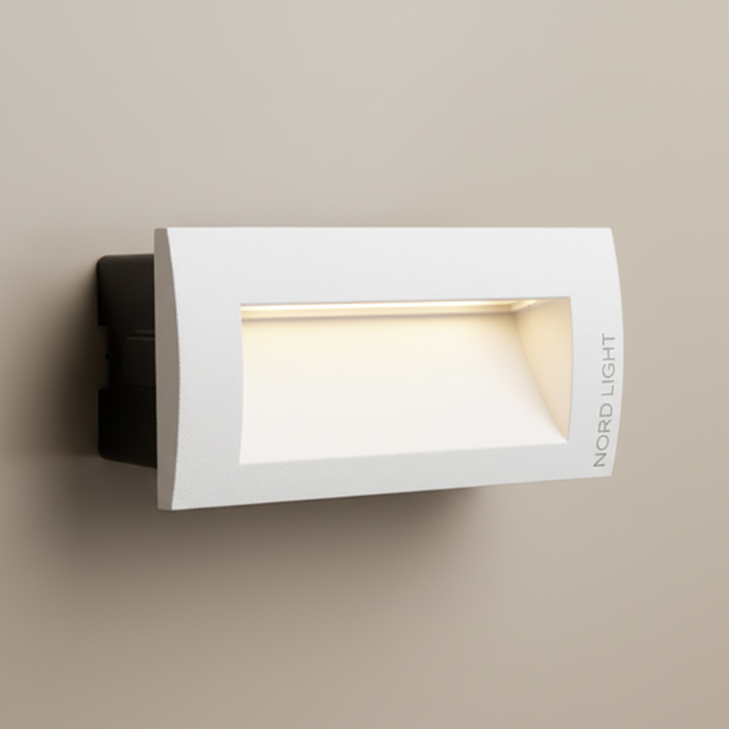 שקוע קיר שקוע קיר LED אדריכלי דגם NORD STEP  7341 אלגנט