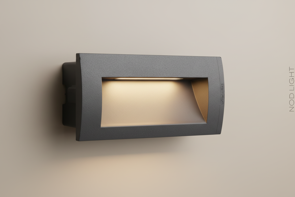 שקוע קיר שקוע קיר LED אדריכלי דגם NORD STEP  7341 אלגנט