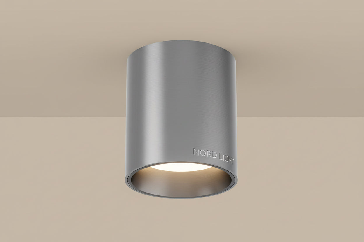 מנורת צילינדר תקרה אדריכלית – דגם NORD CYL 21778