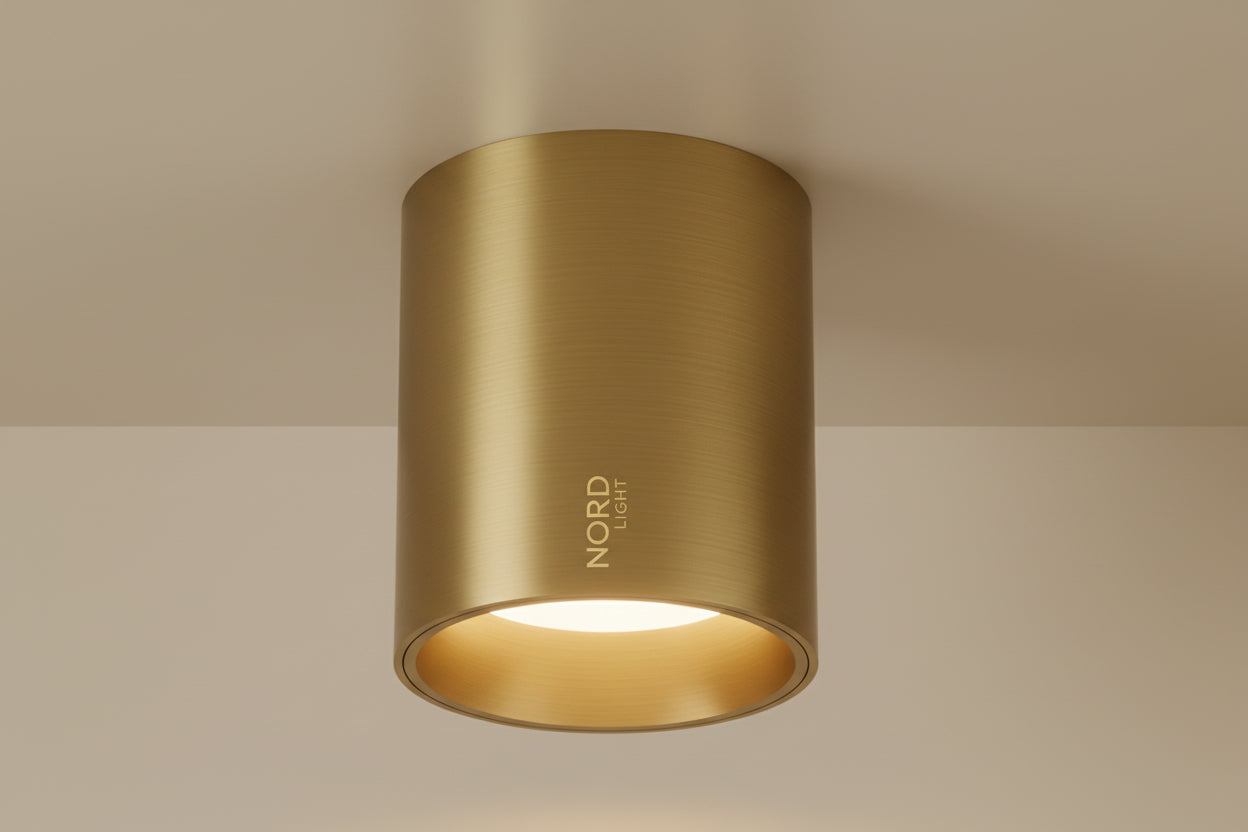 מנורת צילינדר תקרה אדריכלית – דגם NORD CYL 21778