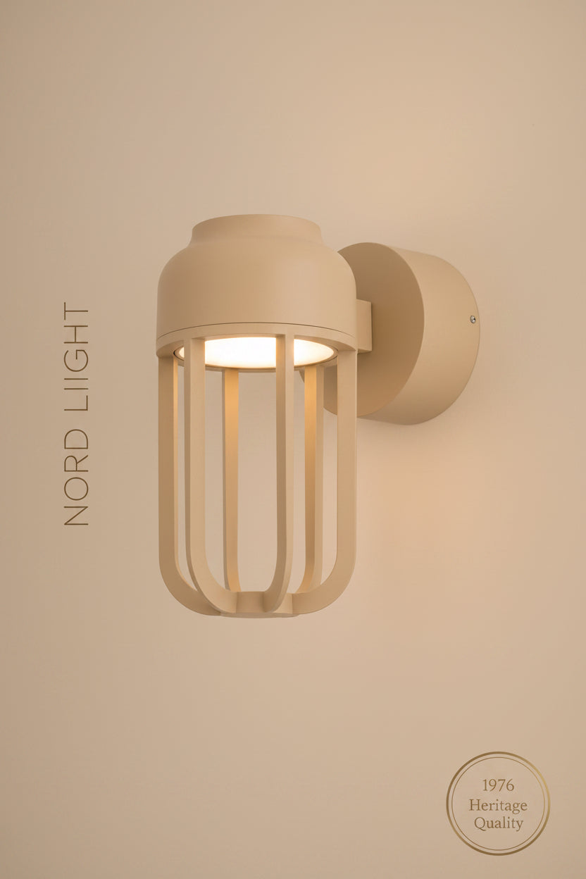 קוניו 1 | גוף תאורה צמוד קיר LED מוגן מים | עיצוב פרמיום לחוץ ולפנים