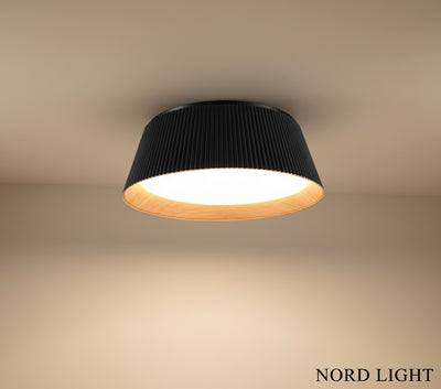 מייבו תאורה תלוי או צמוד WH+WOOD/ BK+WOOD